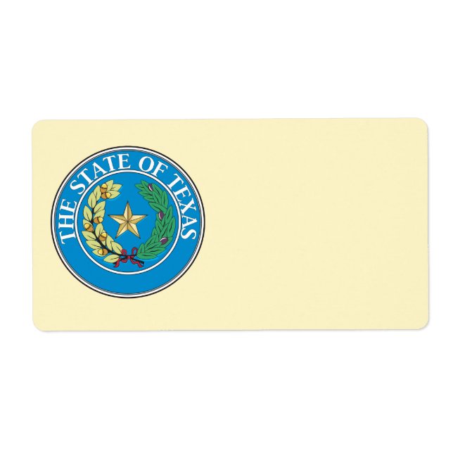 State of Texas seal (Front)