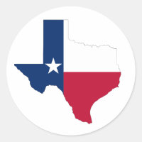 State of Texas Stickers Envelope Seals