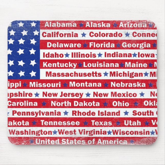 State Of The Union Mouse Pad (Front)