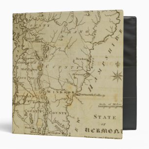 State of Vermont Drawn and Engraved Binder