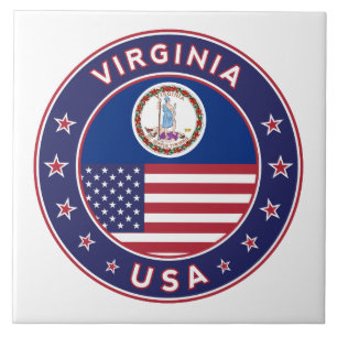 State of Virginia Tile