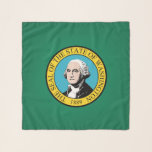 State Of Washington Flag Fashion Scarf<br><div class="desc">Stylish state of Washington flag fashion scarf.</div>