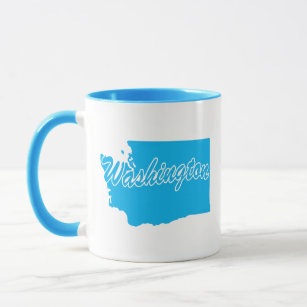 State Of Washington Shape Mug