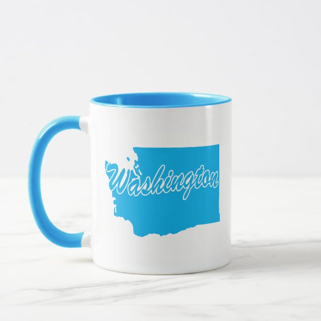 State Of Washington Shape Mug (Left)
