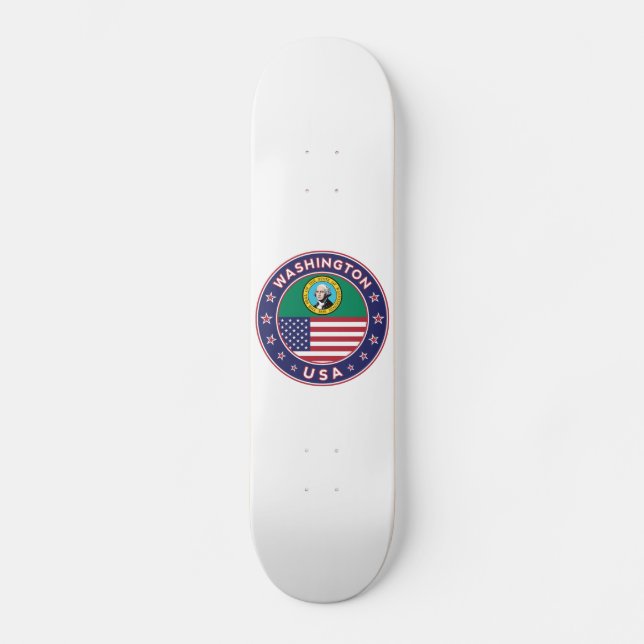 State of Washington Skateboard (Front)