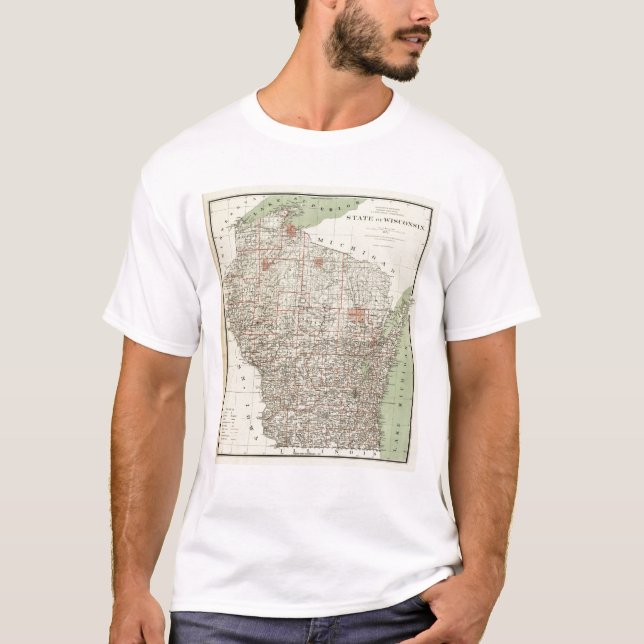 State of Wisconsin T-Shirt (Front)
