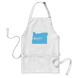 State Oregon Adult Apron
