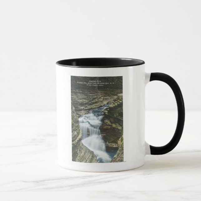 State Park View of Diamond Falls Mug (Right)