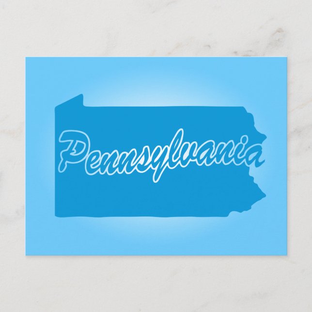 State Pennsylvania Postcard (Front)
