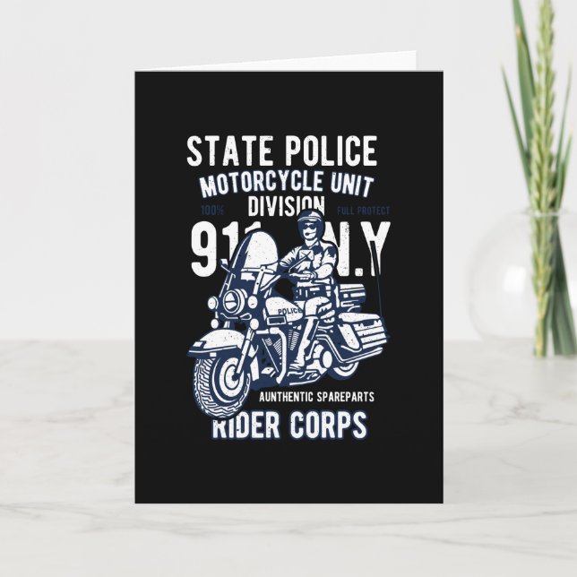 State Police Card (Front)