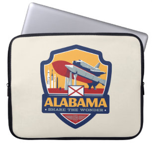 State Pride Alabama Laptop Sleeve