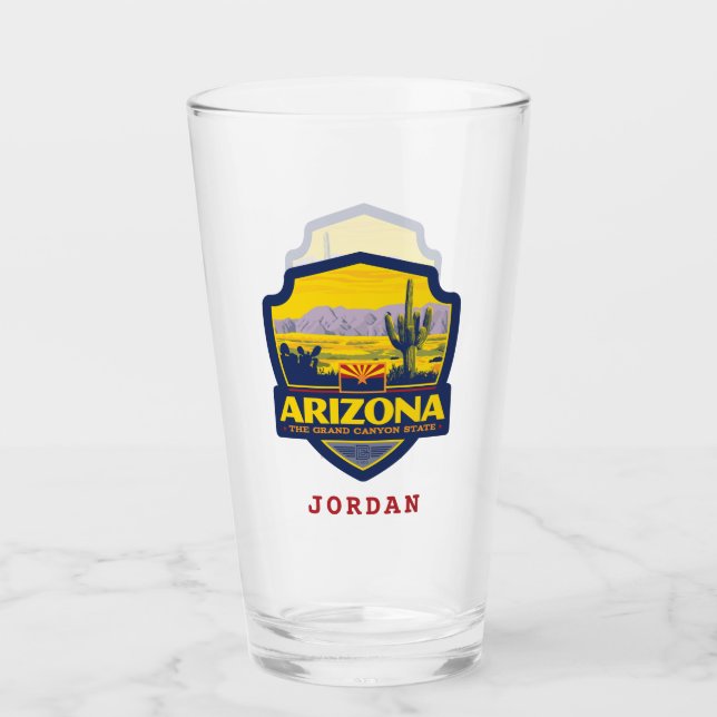 State Pride | Arizona 2 Glass (Front)
