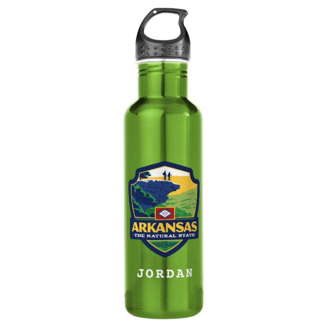State Pride | Arkansas 710 Ml Water Bottle (Front)