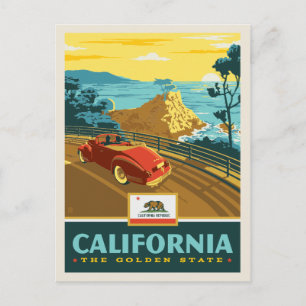 State Pride California 2 Postcard