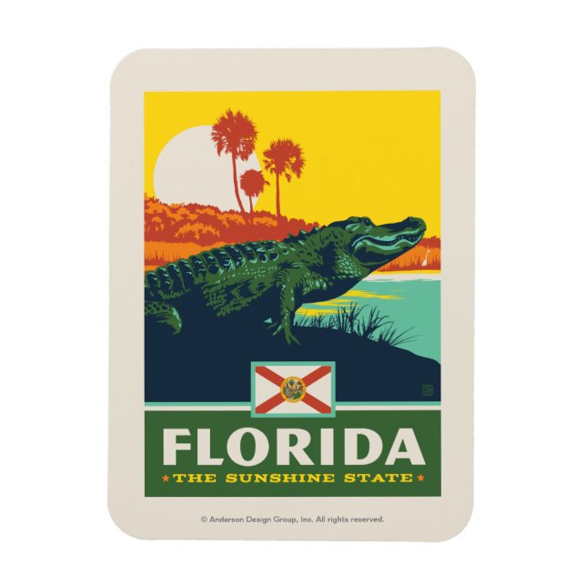 State Pride | Florida Magnet (Vertical)