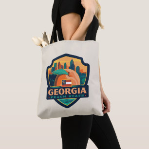 State Pride   Georgia Tote Bag