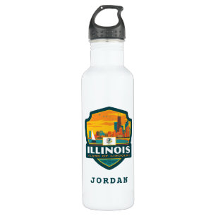 State Pride   Illinois 710 Ml Water Bottle