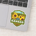 State Pride | Kansas<br><div class="desc">Anderson Design Group is an award-winning illustration and design firm in Nashville,  Tennessee. Founder Joel Anderson directs a team of talented artists to create original poster art that looks like classic vintage advertising prints from the 1920s to the 1960s.</div>