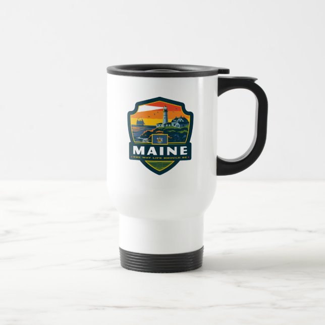 State Pride | Maine Travel Mug (Right)