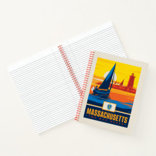 State Pride Massachusetts Notebook