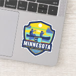 State Pride | Minnesota<br><div class="desc">Anderson Design Group is an award-winning illustration and design firm in Nashville,  Tennessee. Founder Joel Anderson directs a team of talented artists to create original poster art that looks like classic vintage advertising prints from the 1920s to the 1960s.</div>