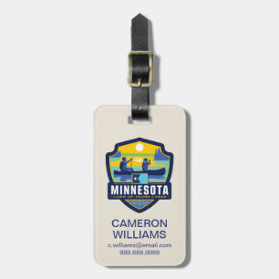 State Pride   Minnesota Luggage Tag