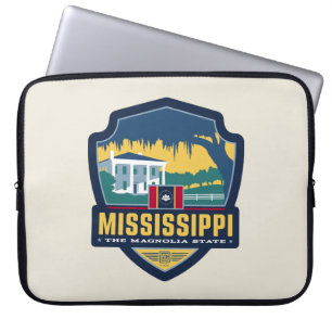 State Pride Mississippi Laptop Sleeve