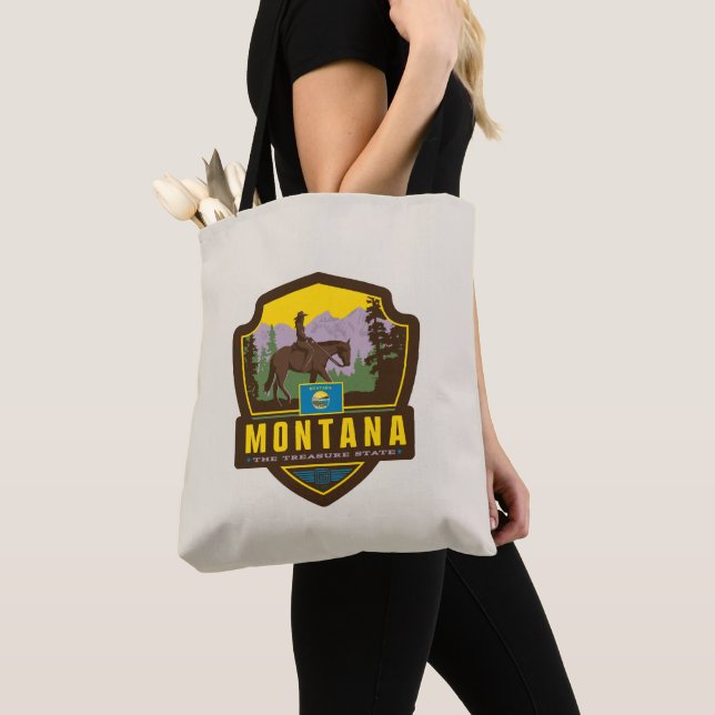 State Pride | Montana Tote Bag (Close Up)