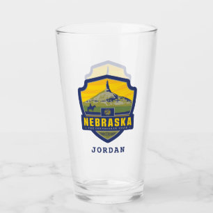 State Pride Nebraska Glass