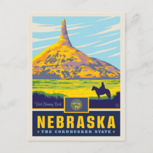 State Pride   Nebraska Postcard