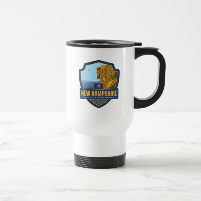 State Pride | New Hampshire Travel Mug (Right)