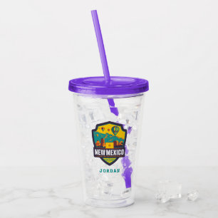 State Pride New Mexico Acrylic Tumbler