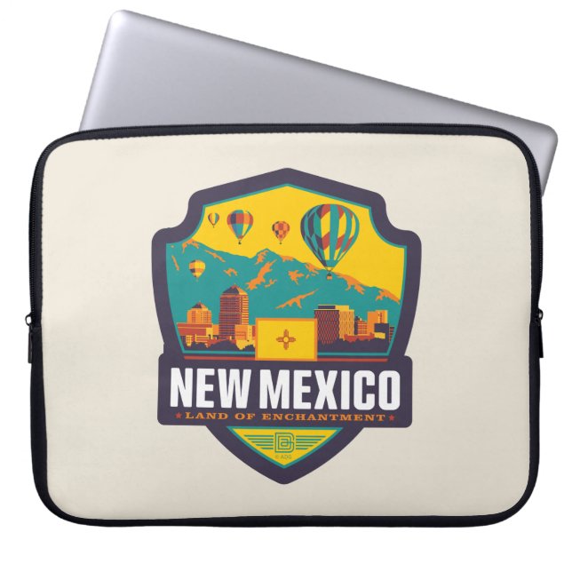 State Pride | New Mexico Laptop Sleeve (Front)
