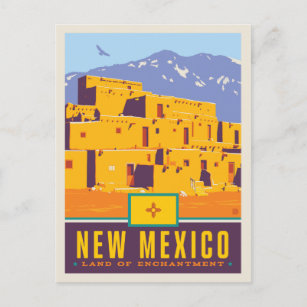 State Pride   New Mexico Postcard