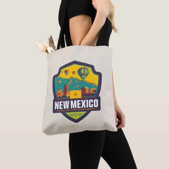 State Pride | New Mexico Tote Bag (Close Up)