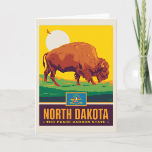 State Pride North Dakota Card