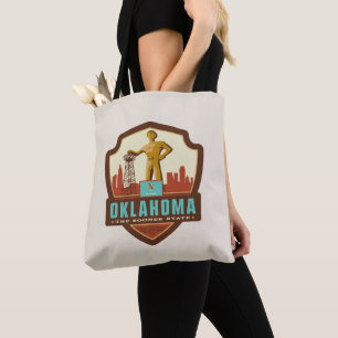 State Pride   Oklahoma Tote Bag