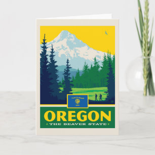 State Pride   Oregon Card