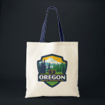 State Pride | Oregon Tote Bag<br><div class="desc">Anderson Design Group is an award-winning illustration and design firm in Nashville, Tennessee. Founder Joel Anderson directs a team of talented artists to create original poster art that looks like classic vintage advertising prints from the 1920s to the 1960s.</div>
