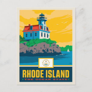State Pride Rhode Island Postcard