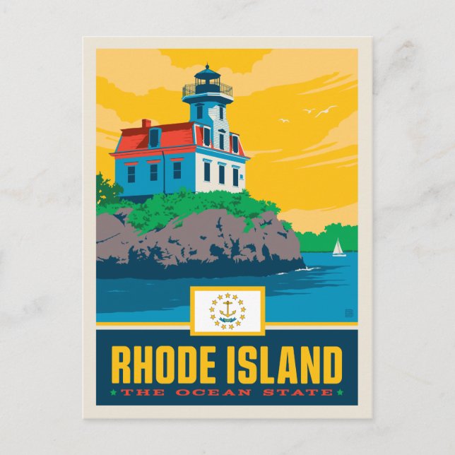 State Pride | Rhode Island Postcard (Front)