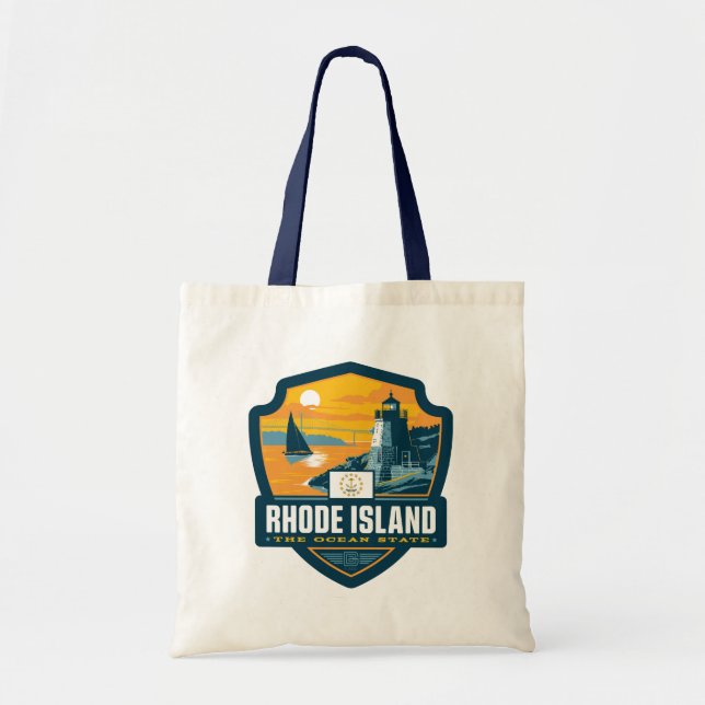 State Pride | Rhode Island Tote Bag (Front)