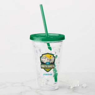 State Pride   South Dakota Acrylic Tumbler