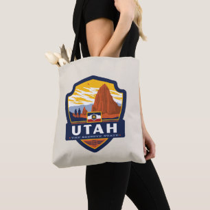 State Pride   Utah Tote Bag