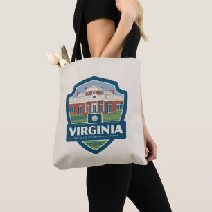 State Pride   Virginia Tote Bag