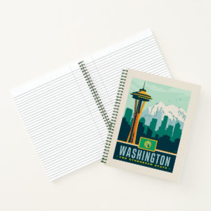 State Pride Washington Notebook