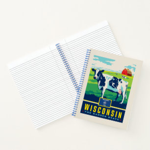 State Pride Wisconsin Notebook