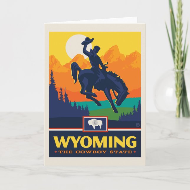 State Pride | Wyoming Card (Front)