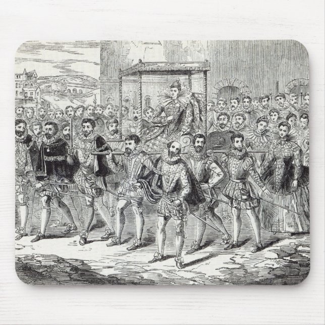 State progress of Queen Elizabeth Mouse Pad (Front)