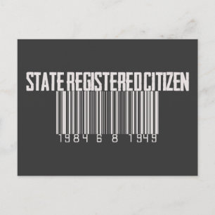 State Registered Citizen Postcard